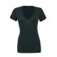 T-Shirt BELLA+CANVAS BE8435 Donna W/TRIBLEND V NECK 50%P25%C25%R Manica corta,Setin