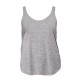 T-Shirt BELLA+CANVAS BE8802 Donna Women's slit tank 65%P. 35%V. Senza maniche,Setin