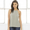 T-Shirt BELLA+CANVAS BE8809 Donna Wom High neck Tank 65%P 35%V Senza maniche,Setin