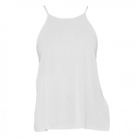 T-Shirt BELLA+CANVAS BE8809 Donna Wom High neck Tank 65%P 35%V Senza maniche,Setin