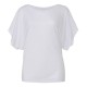T-Shirt BELLA+CANVAS BE8821 Donna FLOWY DRAPED SLEEVE 65%P 35%V Manica corta,Setin