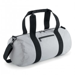 Borsa BAG BASE BG136 Unisex Reflec Barrel Bag, 85%P15%C 