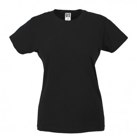 T-Shirt BS BSW050 Donna T-shirt m/corte donna 100%OCS Manica corta,Setin