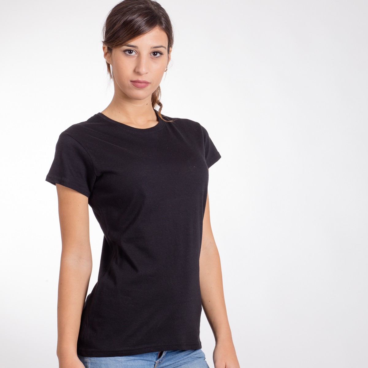 T-Shirt BS BSW150V Donna EVOLUTION WOMEN 100% COTONE Manica corta