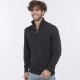 Felpa AWDIS ECOLOGIE EA061 Uomo WAKHAN 1/4 ZIP SWEAT 70%C 30%P Manica lunga,Setin