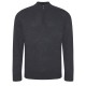 Felpa AWDIS ECOLOGIE EA061 Uomo WAKHAN 1/4 ZIP SWEAT 70%C 30%P Manica lunga,Setin