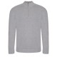Felpa AWDIS ECOLOGIE EA061 Uomo WAKHAN 1/4 ZIP SWEAT 70%C 30%P Manica lunga,Setin