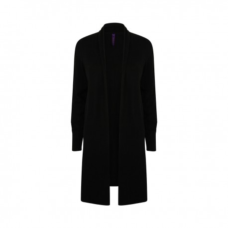Maglieria HENBURY HEH719 Donna Lady longl cardigan 50%C 50%A Manica lunga