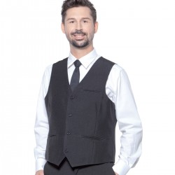 Ho.Re.Ca. KARLOWSKY KBWM1 Uomo Men's Waistcoat Basic 100%C 