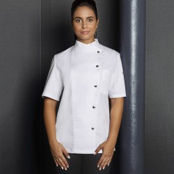 Ho.Re.Ca. KARLOWSKY KJF4 Donna Ladies' Chef Greta 65%P 35%C Manica corta