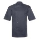 Ho.Re.Ca. KARLOWSKY KJM15 Uomo Chef Jacket Gustav 65%P 35%C Manica corta