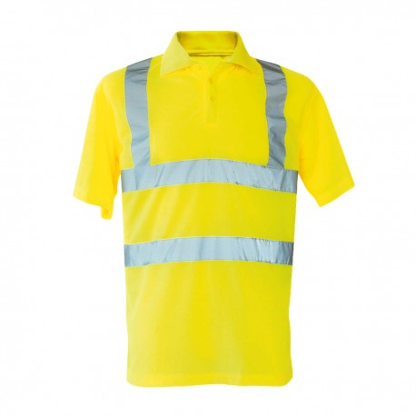 Polo KORNTEX KXPOLO Unisex Hi-viz Polo Shirt 100%P Manica corta,Setin