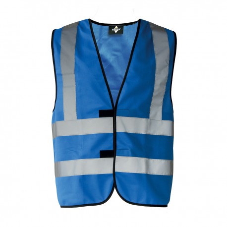 Giacca KORNTEX KXVR Unisex Four Reflective Stripes100%P Senza maniche