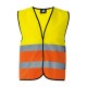 Giacca KORNTEX KXVW Unisex Basic Safety Vest 100%P Senza maniche
