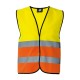 Giacca KORNTEX KXVW Unisex Basic Safety Vest 100%P Senza maniche