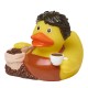 Gadget MBW M131277 Unisex Squeaky duck, coffee 100%PVC 