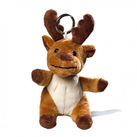 Gadget MBW M160387 Unisex plush moose with keyc 100%P 