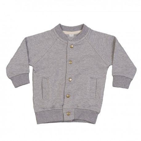 Baby BABYBUGZ MABZ40 Baby Baby Bomber Jacket 80%C 20%P Manica lunga,Raglan