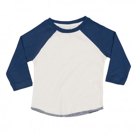 T-Shirt BABYBUGZ MABZ43 Baby Baby Superstar Baseball T100%C Manica lunga,Raglan