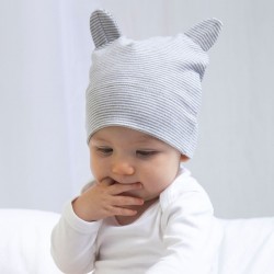 Cappello BABYBUGZ MABZ51 Baby Hat with ears 100%C 