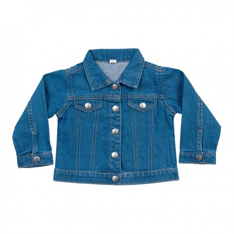 Giacca BABYBUGZ MABZ53 Baby Denim jacket 100%OCS Manica lunga