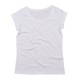 T-Shirt MANTIS MAM114 Donna Women's U Neck Organic T 100%C Manica corta,Setin