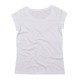 T-Shirt MANTIS MAM114 Donna Women's U Neck Organic T 100%C Manica corta,Setin