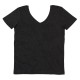 T-Shirt MANTIS MAM119 Donna Women's Scoop Back V 100%C Manica corta,Setin