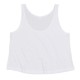 T-Shirt MANTIS MAM127 Donna Women's Crop Vest 100%C Senza maniche,Setin