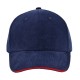 Cappello MYRTLE BEACH MB6230 Unisex 6 P.Corduroy Sandw.Cap100%C 