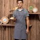 Ho.Re.Ca. PREMIER PR132 Unisex Cotton Chino Bib Apron 100%C 