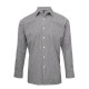 Camicia PREMIER PR220 Uomo Men's Microcheck ls shirt 100% Manica lunga