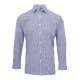 Camicia PREMIER PR220 Uomo Men's Microcheck ls shirt 100% Manica lunga