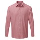 Camicia PREMIER PR245 Uomo Men Slub Chambray LSshirt100%C Manica lunga