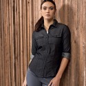 Camicia PREMIER PR322 Donna Ladie Jeans St.Denim Sh.100%C Manica lunga