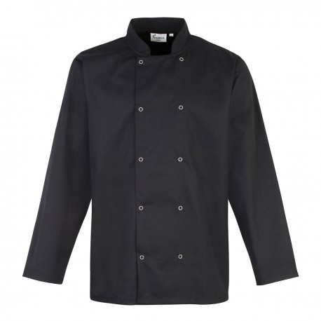 Ho.Re.Ca. PREMIER PR665 Unisex Studded LSL Chef's J.65%P35%C 