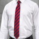 Cravatte, foulard PREMIER PR786 Uomo Club Stripe Tie 100%P 