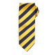 Cravatte, foulard PREMIER PR786 Uomo Club Stripe Tie 100%P 