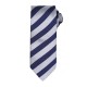 Cravatte, foulard PREMIER PR786 Uomo Club Stripe Tie 100%P 