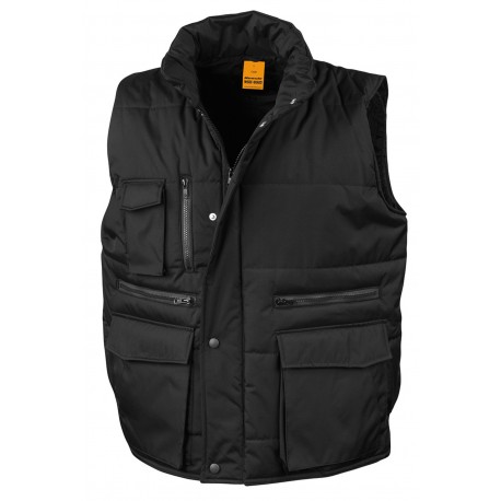 Giacca RESULT RER127 Uomo RES LANCE BODYWAR S/MAN C/TASH Senza maniche