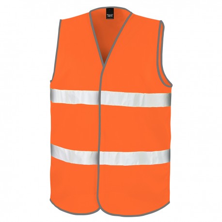 Giacca RESULT RER200X Unisex,Uomo,Donna RESULT GILET HI-VIZ 100% P. Senza maniche