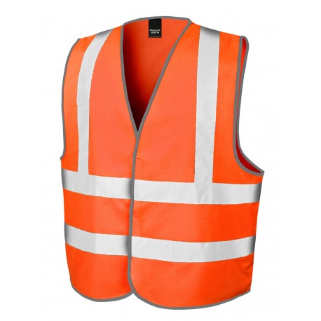 Giacca RESULT RER201X Unisex,Uomo,Donna Safety High Viz Vest 100%P Senza maniche