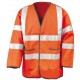 Giacca RESULT RER210X Unisex,Uomo,Donna Motorway Safety Jacket 100%P Manica lunga