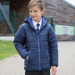 Giacca RESULT RER233J Bambino Junior Padded Jacket 100%P Manica lunga