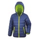 Giacca RESULT RER233J Bambino Junior Padded Jacket 100%P Manica lunga