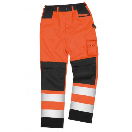 Pantaloni RESULT RER327X Unisex,Uomo Safety Cargo Trousers 80%P20%C 