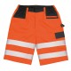 Pantaloni RESULT RER328X Unisex,Uomo Safety Cargo Shorts 80%P20%C 