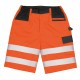 Pantaloni RESULT RER328X Unisex,Uomo Safety Cargo Shorts 80%P20%C 