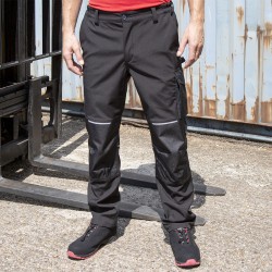 Pantaloni RESULT RER473X Uomo Slim Softsh Work Trouser100%P 