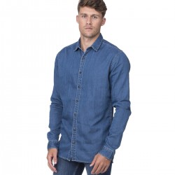 Camicia SO DENIM SD040 Uomo Jack Denim Shirt 100%C Manica lunga